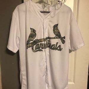 XL St. Louis Cardinals camp jersey. No name